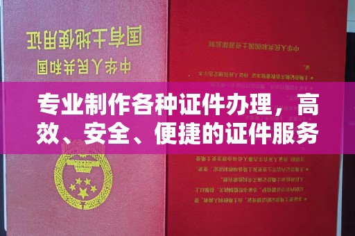 洛扎专业制作各种证件办理，高效、安全、便捷的证件服务